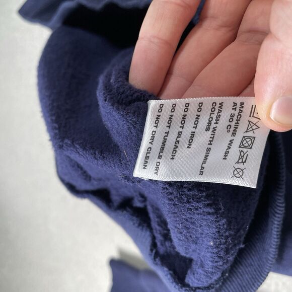 Santini UCI iRide Sweatshirt Mens Medium Blue Crew Neck Cycling Collab - Picture 14 of 16